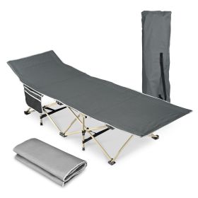 Portable Cot Grey